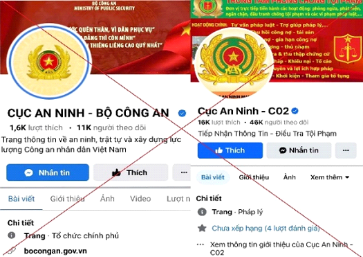 Cảnh báo các trang Facebook tích xanh giả mạo Cục nghiệp vụ, Bộ Công an để hỗ trợ lấy lại tiền bị lừa - Ảnh 1.