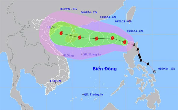 Tin mới nhất về bão Yagi  - Ảnh 1.