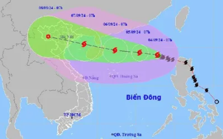 Tin bão mới nhất, bão số 3 tăng cấp sẽ đổ bộ trực tiếp vào những tỉnh thành nào?