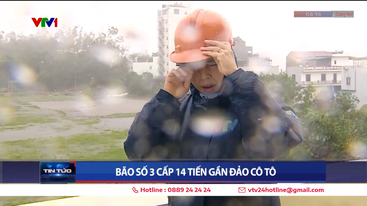 Nữ phóng viên VTV dũng cảm tác nghiệp giữa siêu bão Yagi là ai?