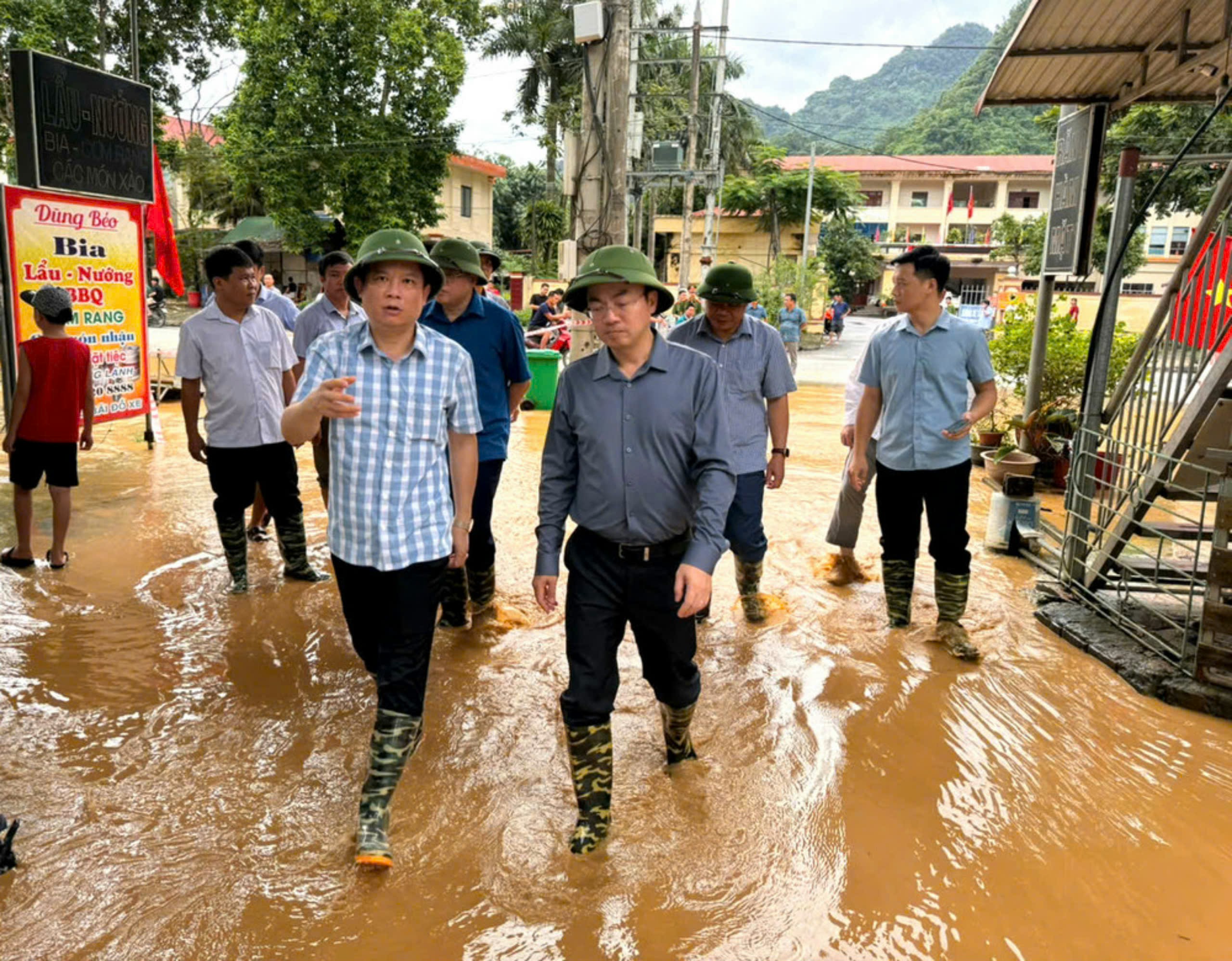 Nhiều địa phương ở Bắc Kạn bị ngập nặng do ảnh hưởng bão số 3- Ảnh 1. Nhiều địa phương ở Bắc Kạn bị ngập nặng do ảnh hưởng bão số 3- Ảnh 1.