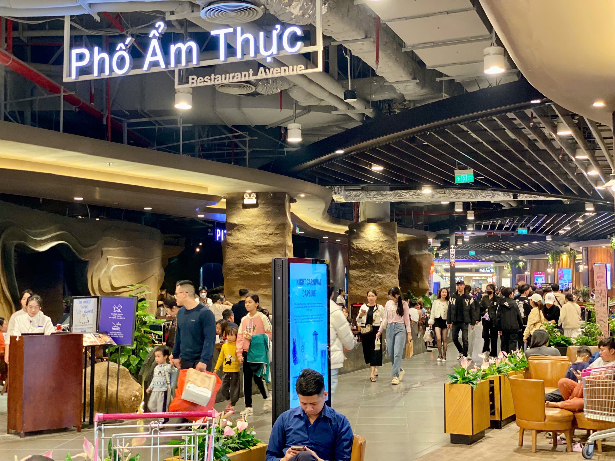 Người dân đổ về chật kín các khu trung tâm thương mại lớn ngày tết Dương lịch - Ảnh 26.