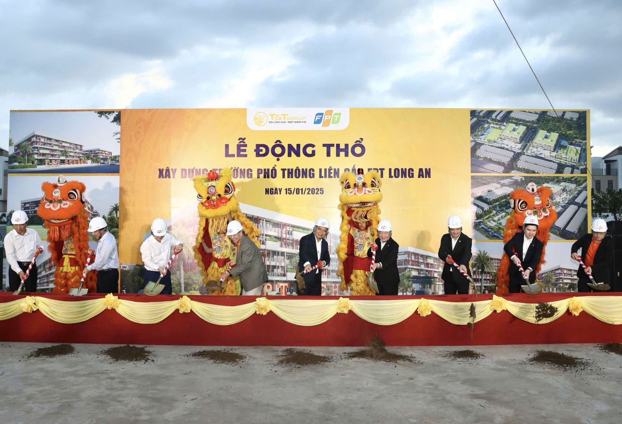 T&T Group đồng loạt khánh thành và triển khai xây dựng các công trình trọng điểm tại Long An- Ảnh 2.