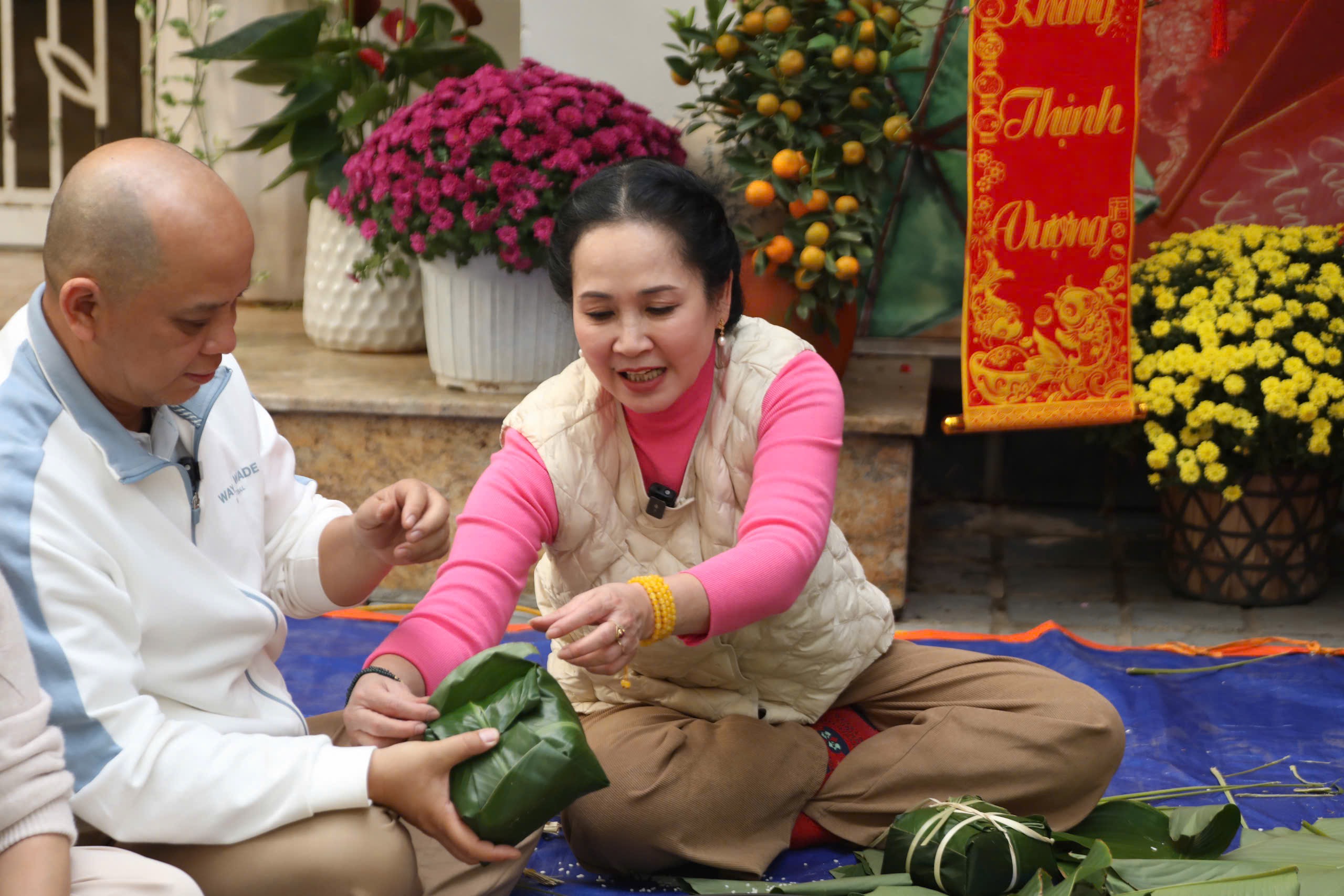 Không khí Tết rộn ràng nhà nghệ sĩ Trà My - Ảnh 3. Không khí Tết rộn ràng nhà nghệ sĩ Trà My - Ảnh 3.