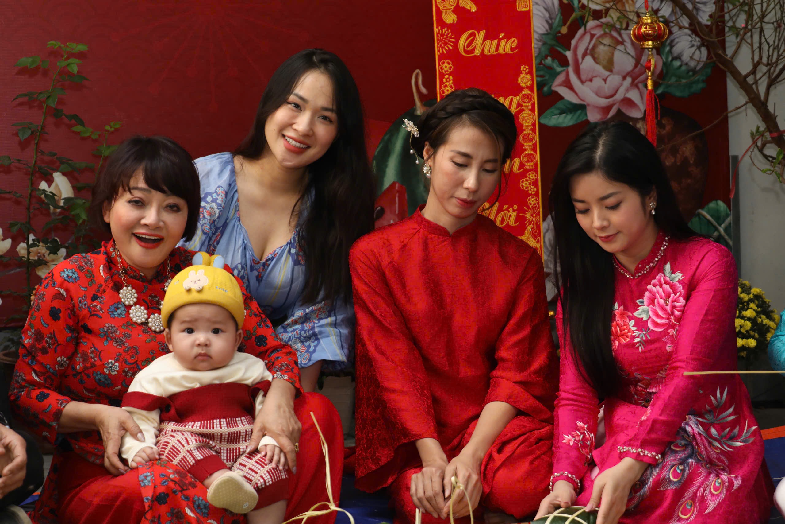 Không khí Tết rộn ràng nhà nghệ sĩ Trà My - Ảnh 6. Không khí Tết rộn ràng nhà nghệ sĩ Trà My - Ảnh 6.