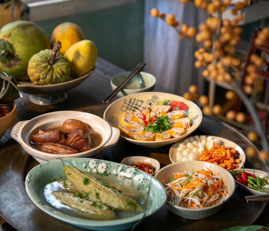 Những thứ nhất định phải có trong mâm cỗ cúng mùng 1 Tết- Ảnh 3.