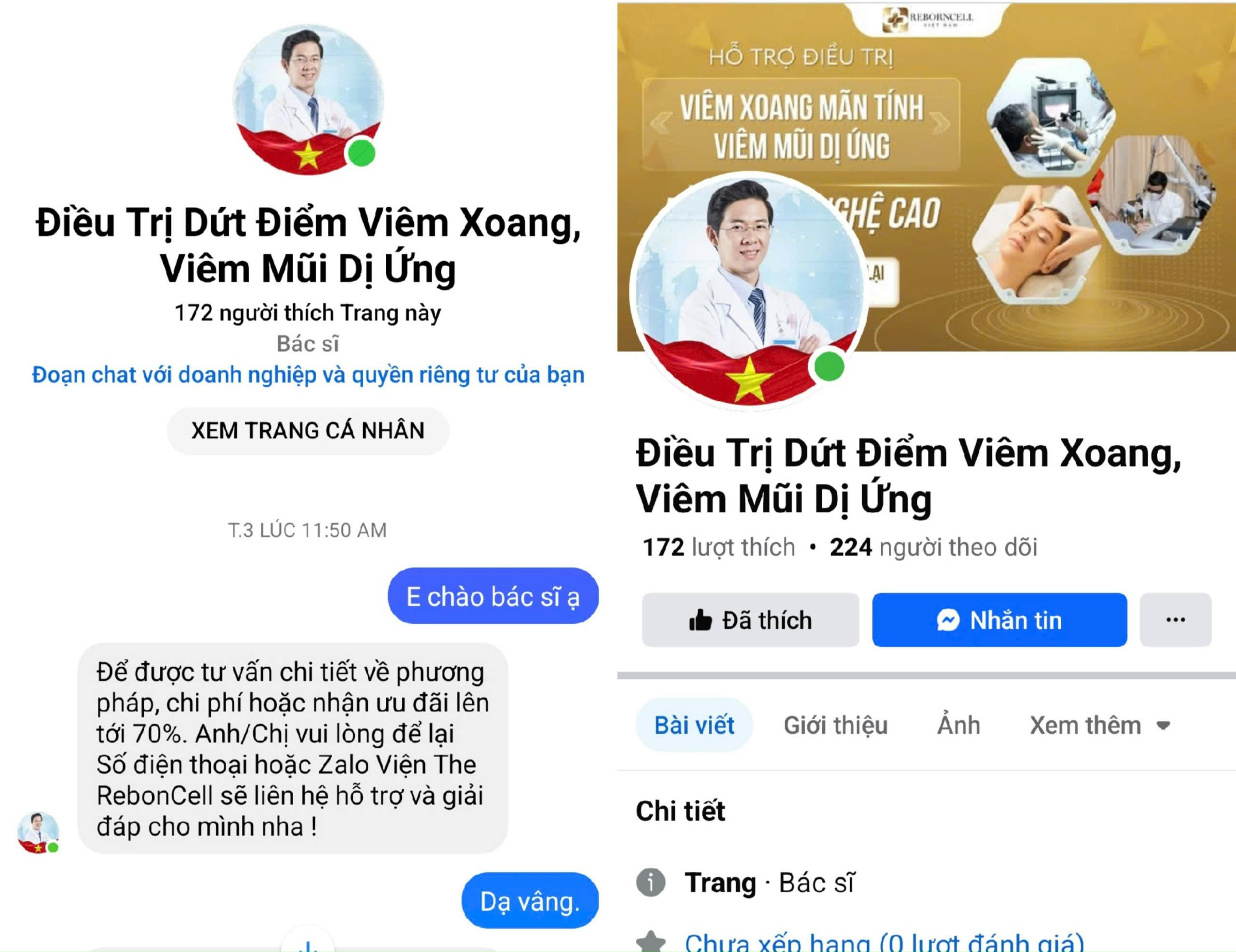 Rước họa vì tin quảng cáo chữa bệnh trên MXH (kỳ 2): Giáp mặt 'bác sĩ' The Reborncell Việt Nam- Ảnh 2.