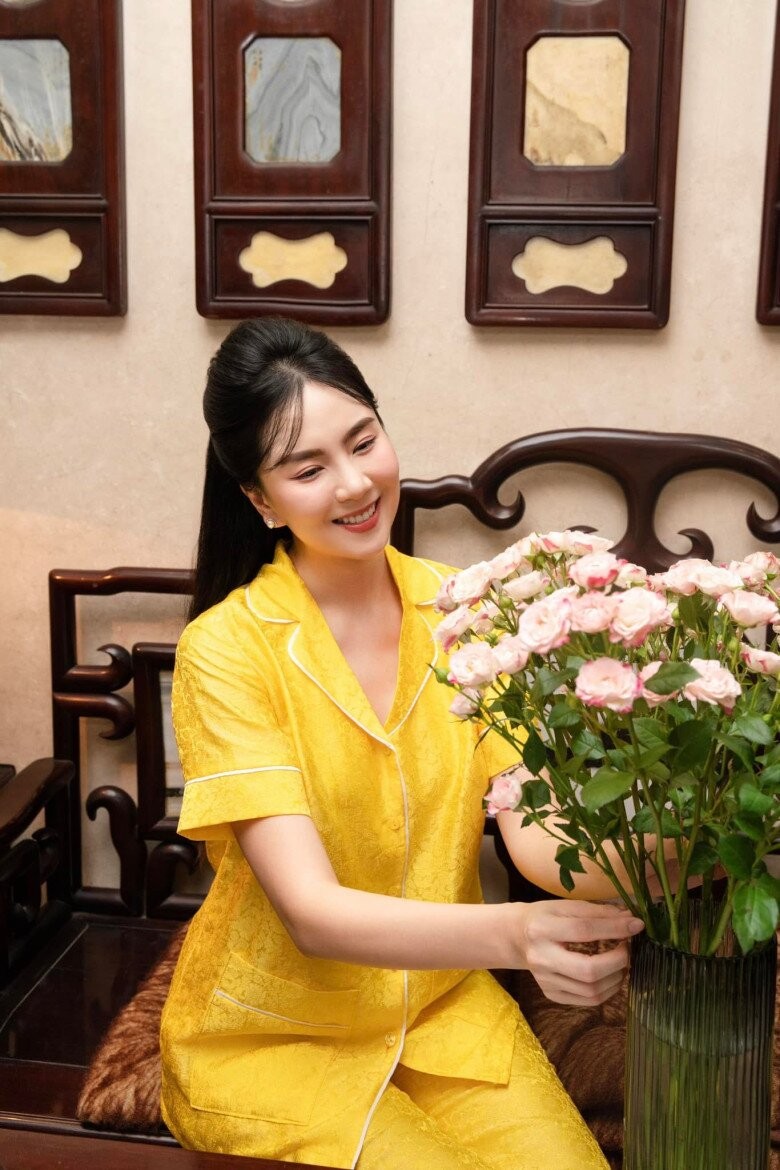 Mai Ngọc về thăm mẹ đẻ sau đám cưới hào môn, hé lộ căn nhà sang trọng, tinh tế- Ảnh 5.