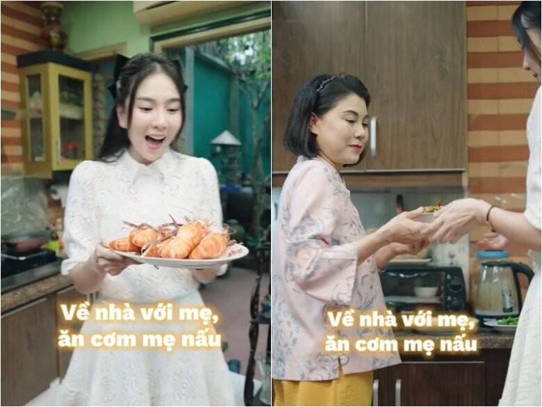 Mai Ngọc về thăm mẹ đẻ sau đám cưới hào môn, hé lộ căn nhà sang trọng, tinh tế- Ảnh 7.