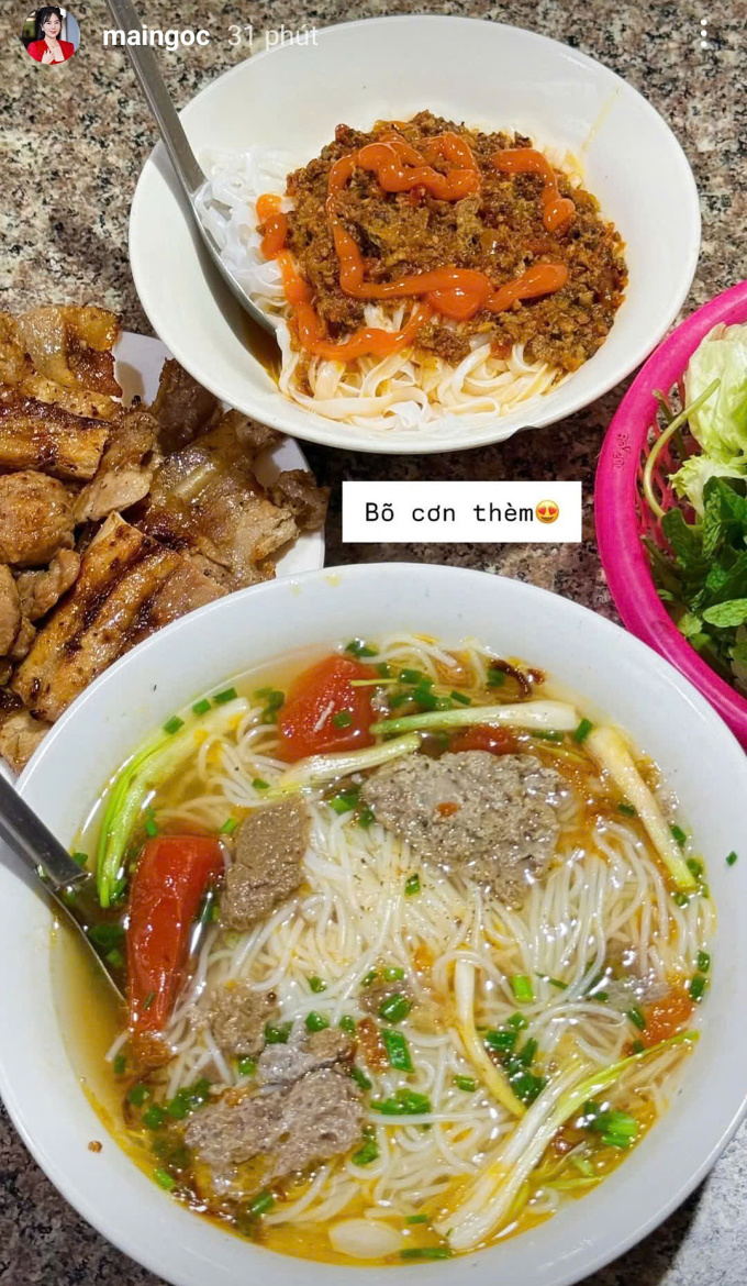 Mang thai con đầu lòng, MC Mai Ngọc thoải mái ăn món ngon Hà Nội- Ảnh 6.