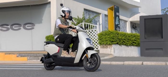 Xe máy điện giá 17 triệu đồng của Honda đẹp cổ điển chất ngang SH Mode, rẻ hơn Vision, xe số Wave Alpha - Ảnh 4. Xe máy điện giá 17 triệu đồng của Honda đẹp cổ điển chất ngang SH Mode, rẻ hơn Vision, xe số Wave Alpha - Ảnh 4.