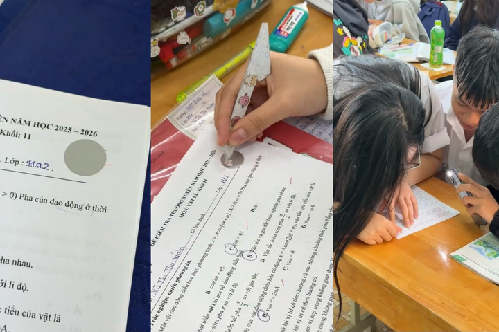 Cô giáo gen Z sáng tạo cách trả bài độc lạ, học sinh thích thú như chơi 'túi mù' - Ảnh 1. Cô giáo gen Z sáng tạo cách trả bài độc lạ, học sinh thích thú như chơi 'túi mù' - Ảnh 1.