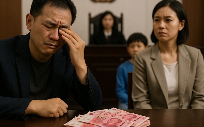 Đau điếng biết mình ‘nuôi con tu hú’ 9 năm khi kiện về quyền chăm con với vợ cũ