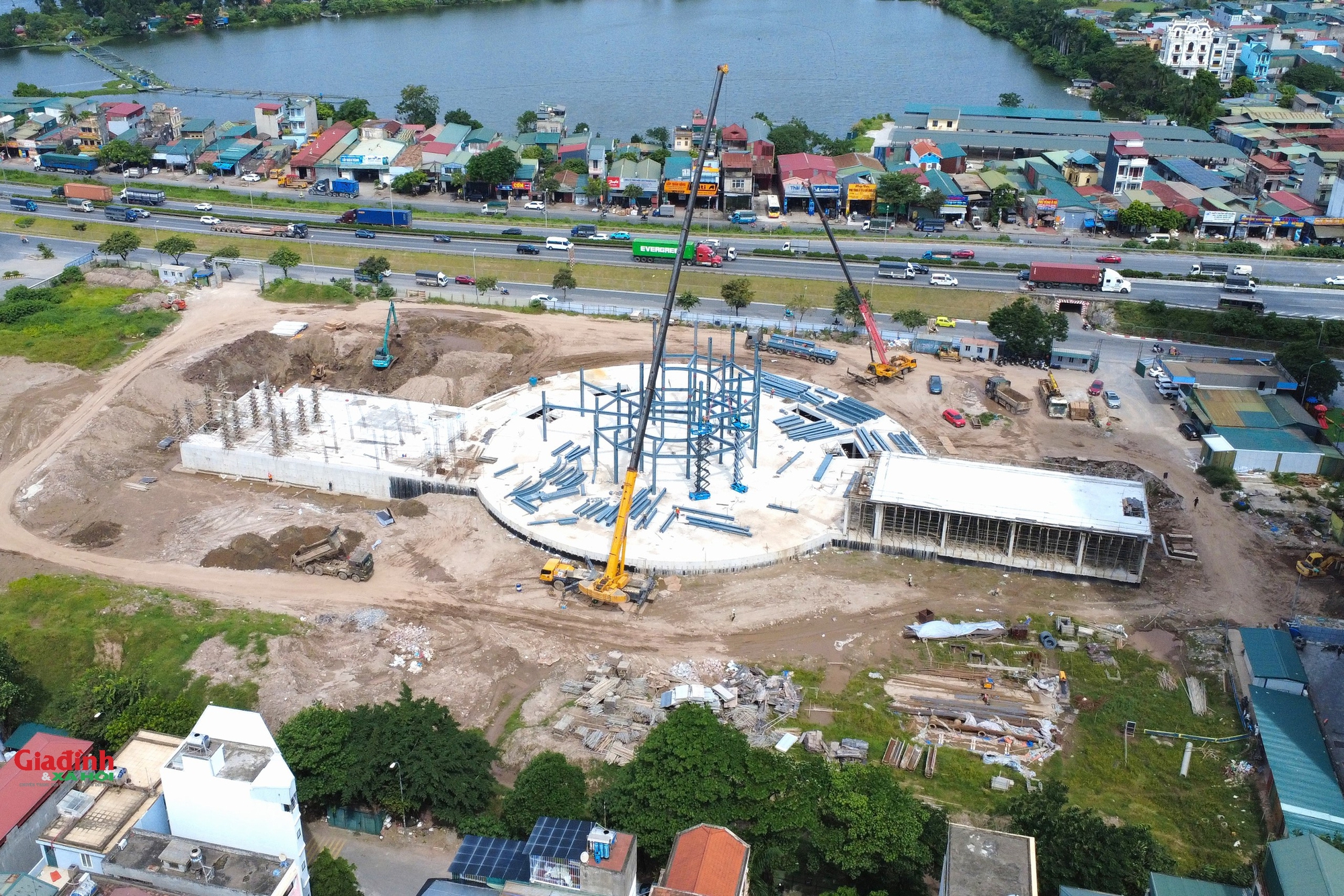 Bến xe khách Yên Sở Hà Nội hiện đại sẽ hoàn thành vào năm 2026 - Ảnh 1. Bến xe khách Yên Sở Hà Nội hiện đại sẽ hoàn thành vào năm 2026 - Ảnh 1.