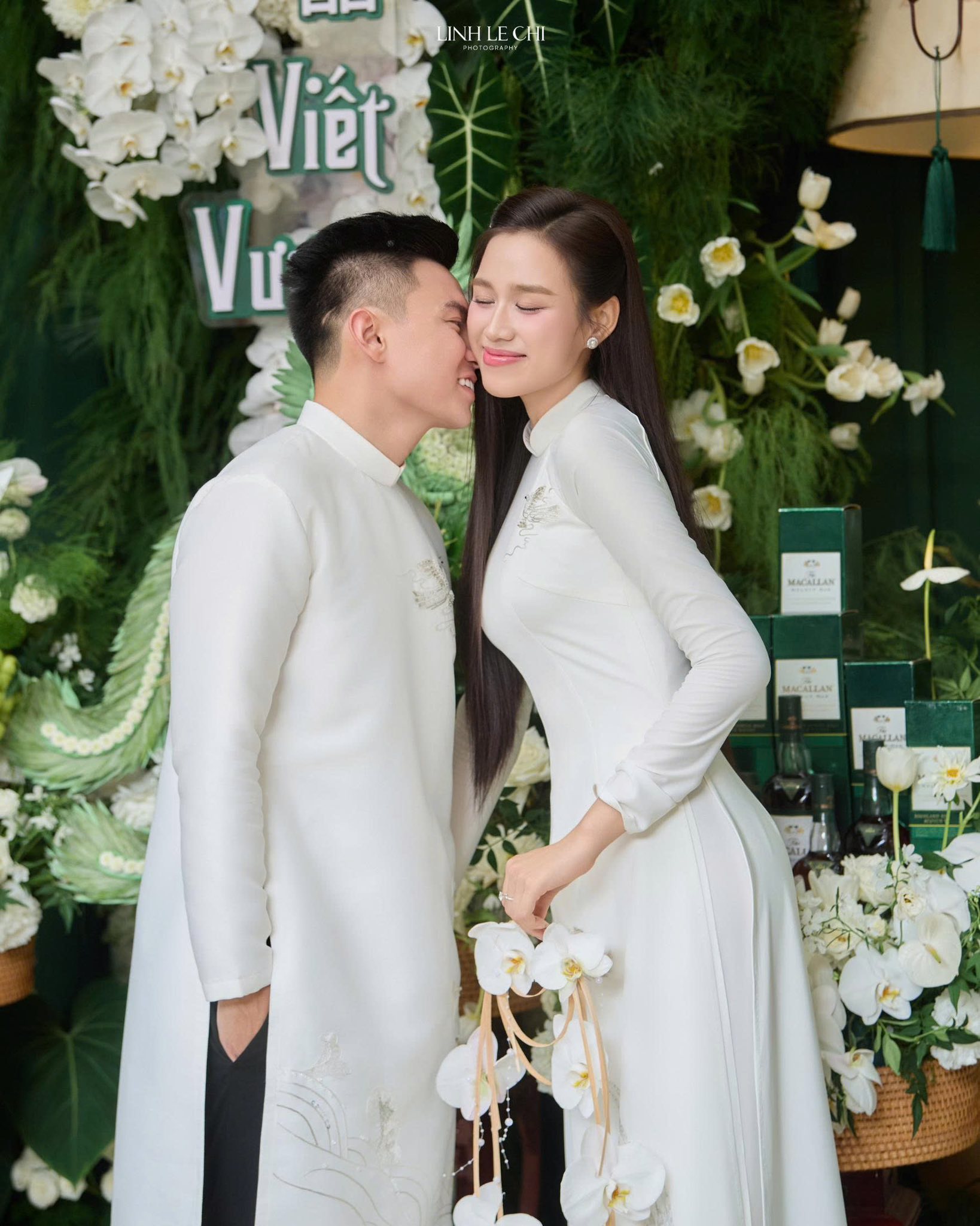 Bí mật phong thủy hoa cưới của Hoa hậu Đỗ Hà và Viết Vương - Ảnh 4. Bí mật phong thủy hoa cưới của Hoa hậu Đỗ Hà và Viết Vương - Ảnh 4.