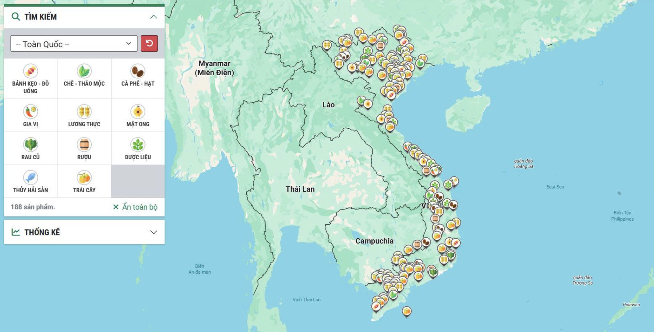 Bản đồ nông sản Việt và vai trò bảo vệ người tiêu dùng trong thị trường nông sản - Ảnh 1. Bản đồ nông sản Việt và vai trò bảo vệ người tiêu dùng trong thị trường nông sản - Ảnh 1.