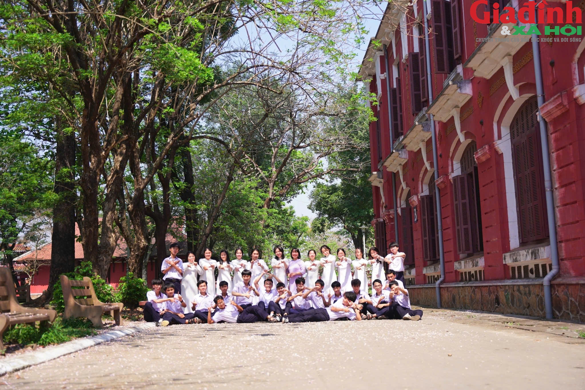 Bên trong ngôi trường trăm tuổi 3 năm liên tiếp có thí sinh lọt vào chung kết Đường lên đỉnh Olympia - Ảnh 7. Bên trong ngôi trường trăm tuổi 3 năm liên tiếp có thí sinh lọt vào chung kết Đường lên đỉnh Olympia - Ảnh 7.