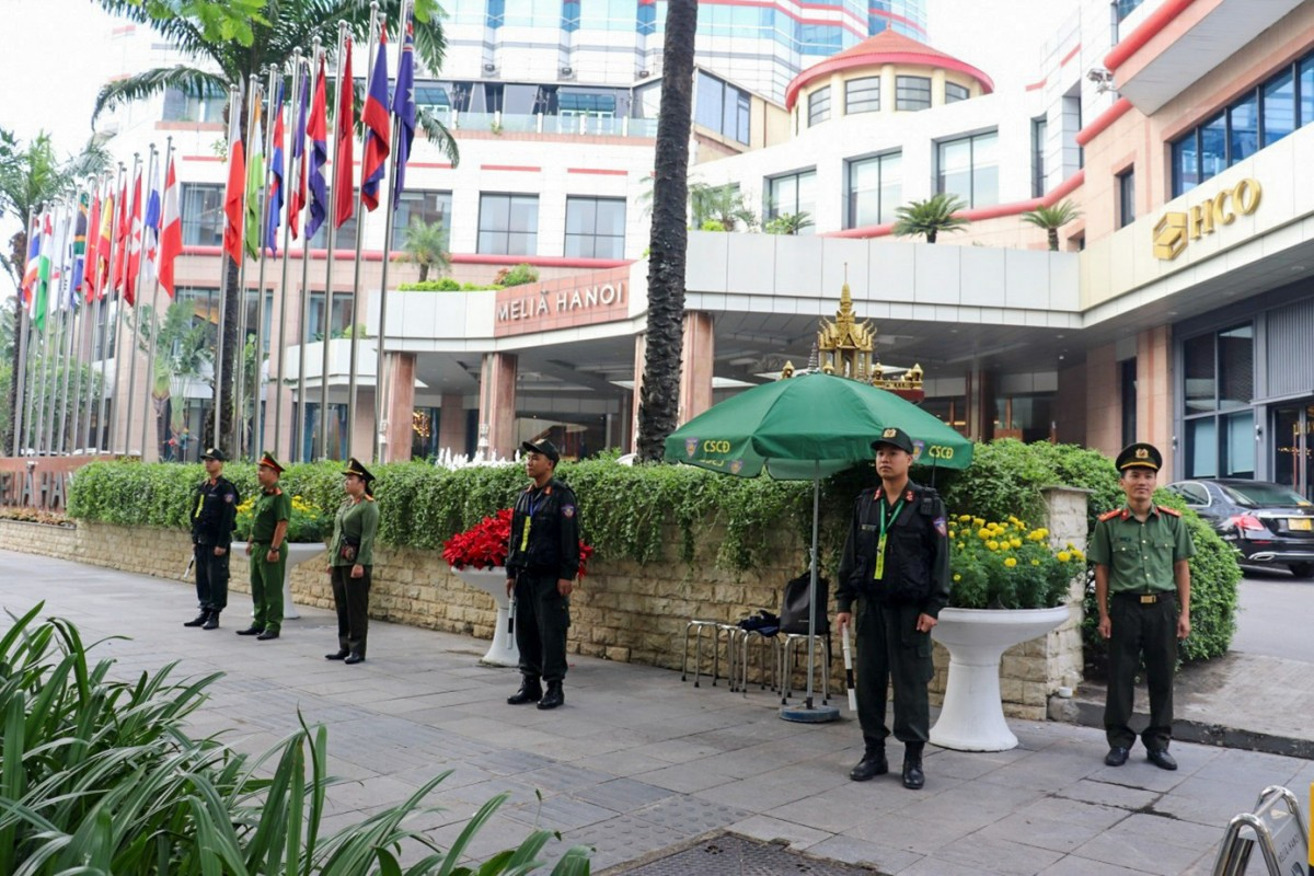 Công an Hà Nội huy động tối đa lực lượng bảo vệ tuyệt đối an ninh Lễ mở ký Công ước Hà Nội 2025 - Ảnh 4. Công an Hà Nội huy động tối đa lực lượng bảo vệ tuyệt đối an ninh Lễ mở ký Công ước Hà Nội 2025 - Ảnh 4.