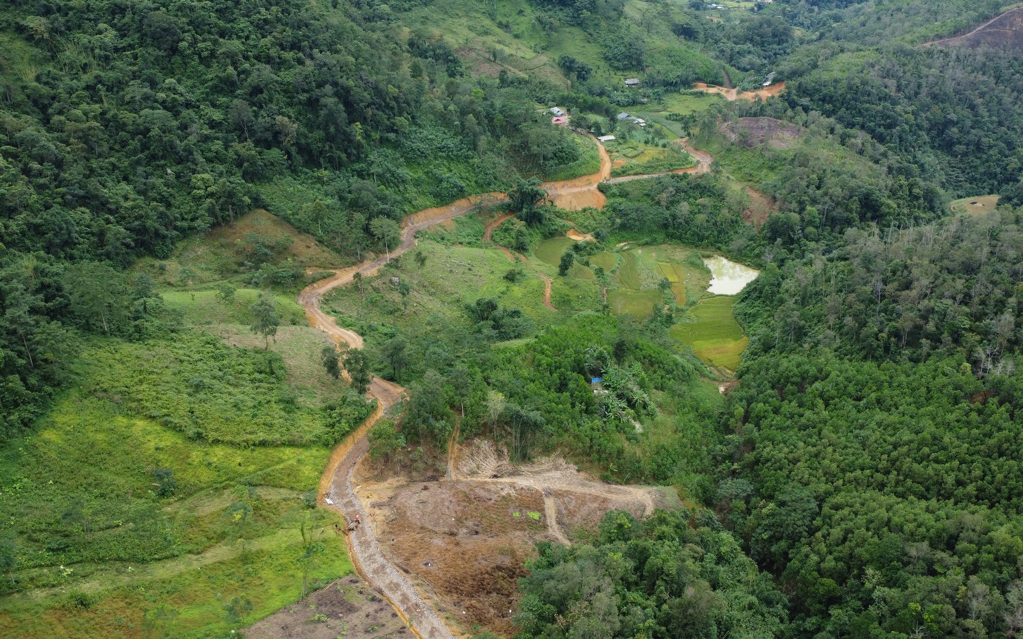 Vụ Công ty TNHH Ngọc Linh san gạt đất rừng ở Thái Nguyên: UBND xã Bằng Thành báo cáo gì?