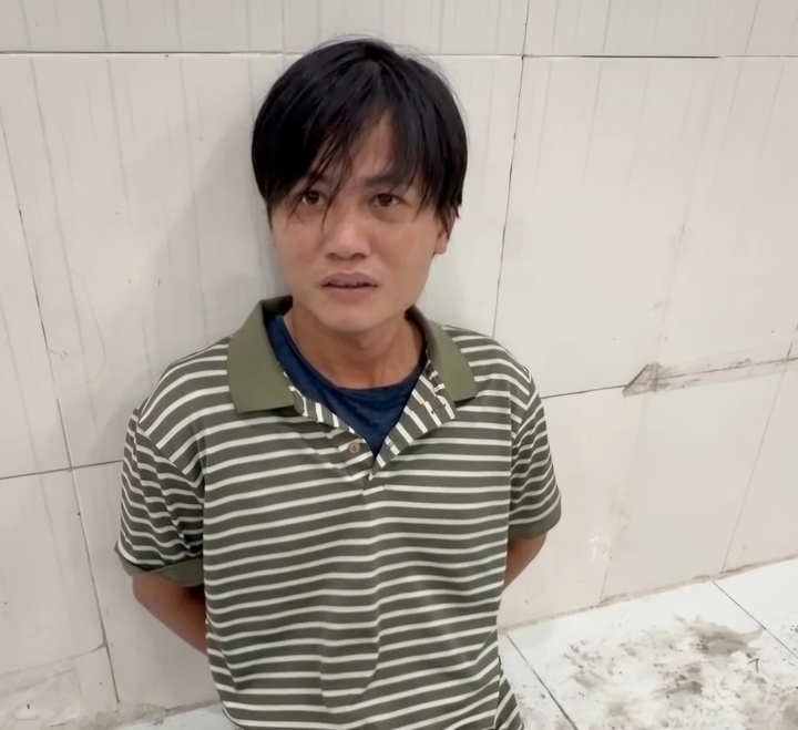 Bắt kẻ dùng súng nhựa cướp 100 triệu đồng của chủ sạp chợ Bình Điền - Ảnh 1.