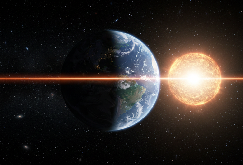 Sự đối xứng hai bán cầu Bắc - Nam của Trái Đất bị phá vỡ - Ảnh 1.