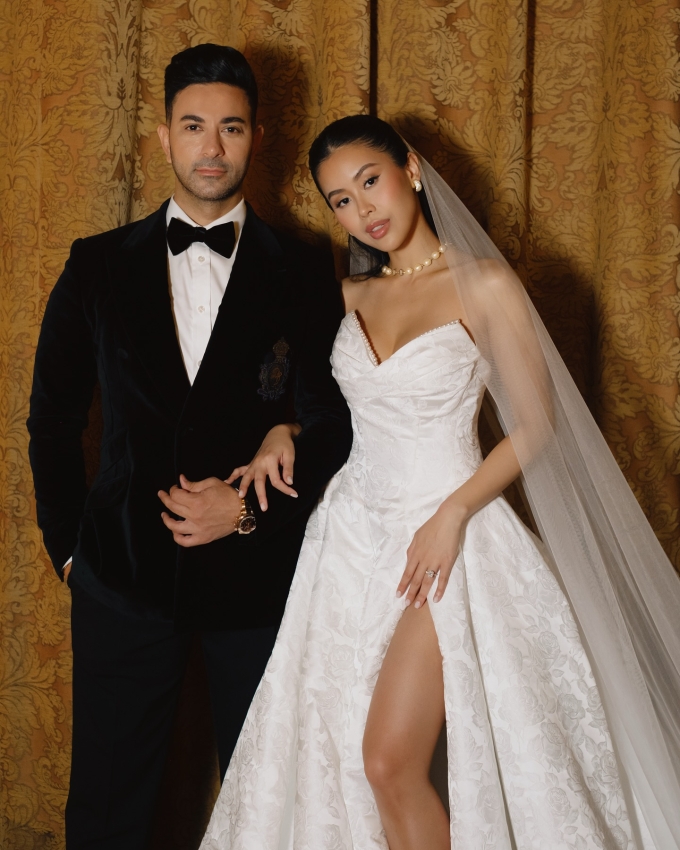 Tiên Nguyễn và Justin Cohen: Đám cưới lãng mạn của con gái ' vua hàng hiệu ' - Ảnh 1. Tiên Nguyễn và Justin Cohen: Đám cưới lãng mạn của con gái ' vua hàng hiệu ' - Ảnh 1.