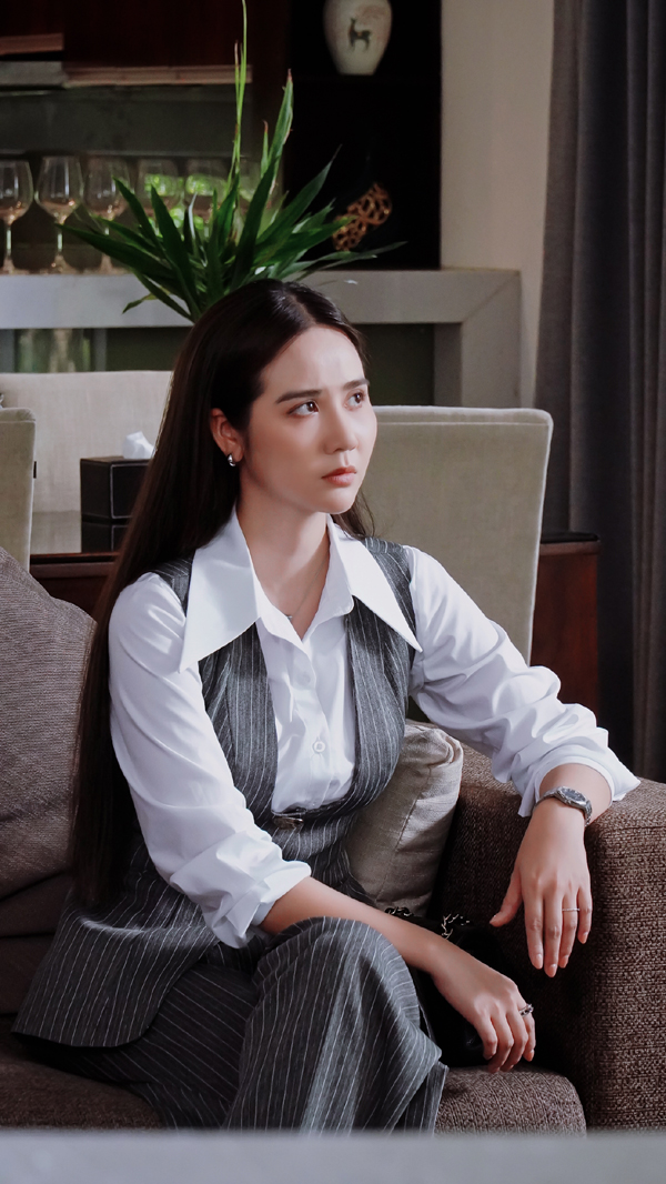 Xin phép sẽ tát Chí Nhân thật, nhưng Phan Minh Huyền vẫn giật mình vì tát quá mạnh - Ảnh 4.