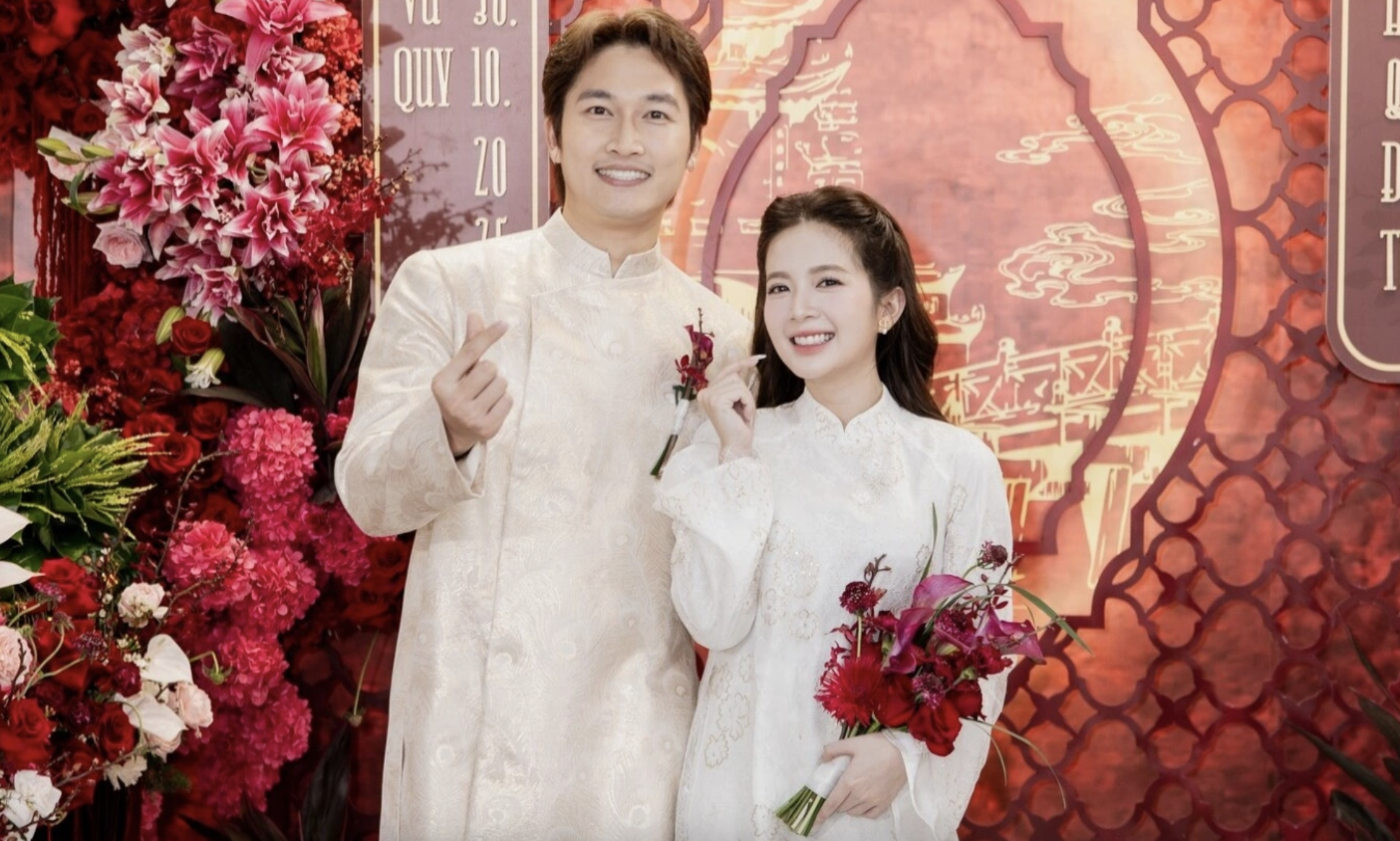 Đình Tú và Ngọc Huyền tổ chức lễ vu quy ấm cúng tại Hà Nội - Ảnh 1. Đình Tú và Ngọc Huyền tổ chức lễ vu quy ấm cúng tại Hà Nội - Ảnh 1.