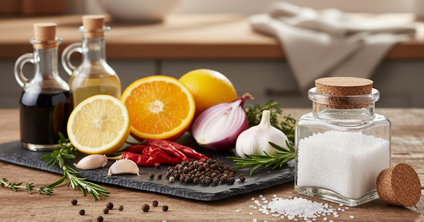 9 loại thực phẩm thay thế muối gi&uacute;p hạ huyết &aacute;p tự nhi&ecirc;n, bảo vệ tim