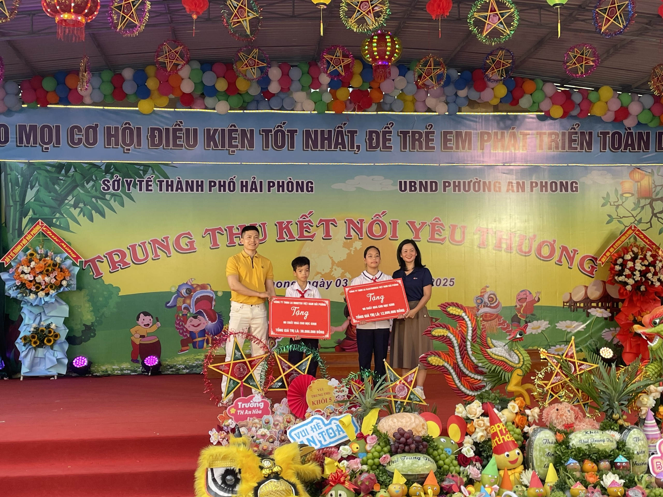 Trung thu kết nối yêu thương cho trẻ em có hoàn cảnh đặc biệt tại Hải Phòng - Ảnh 4.