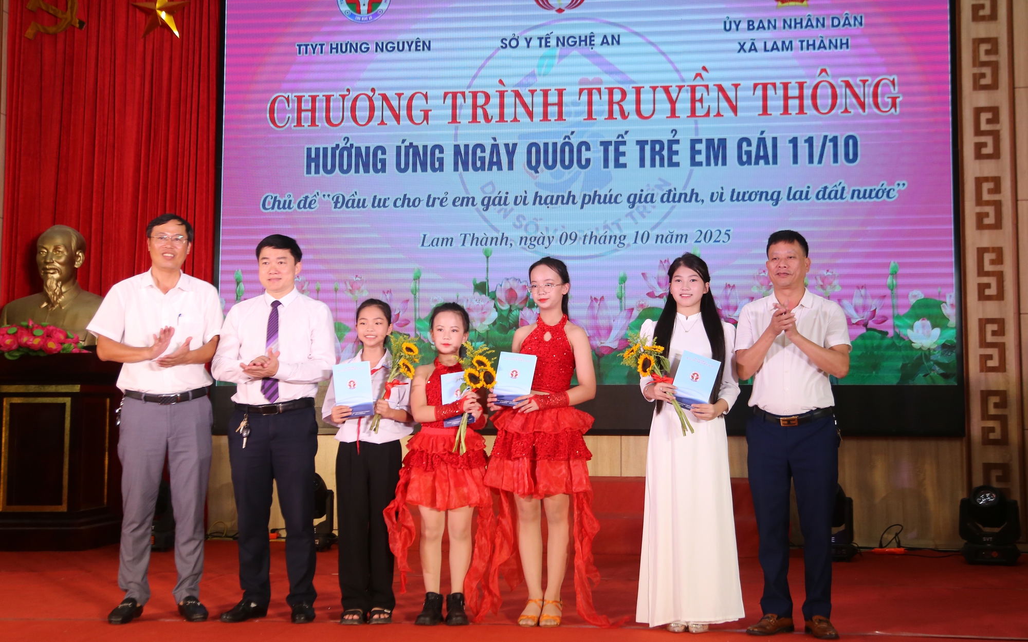 Hội thi ' là con gái để tỏa sáng ' nâng cao nhận thức về dân số và phát triển - Ảnh 5.