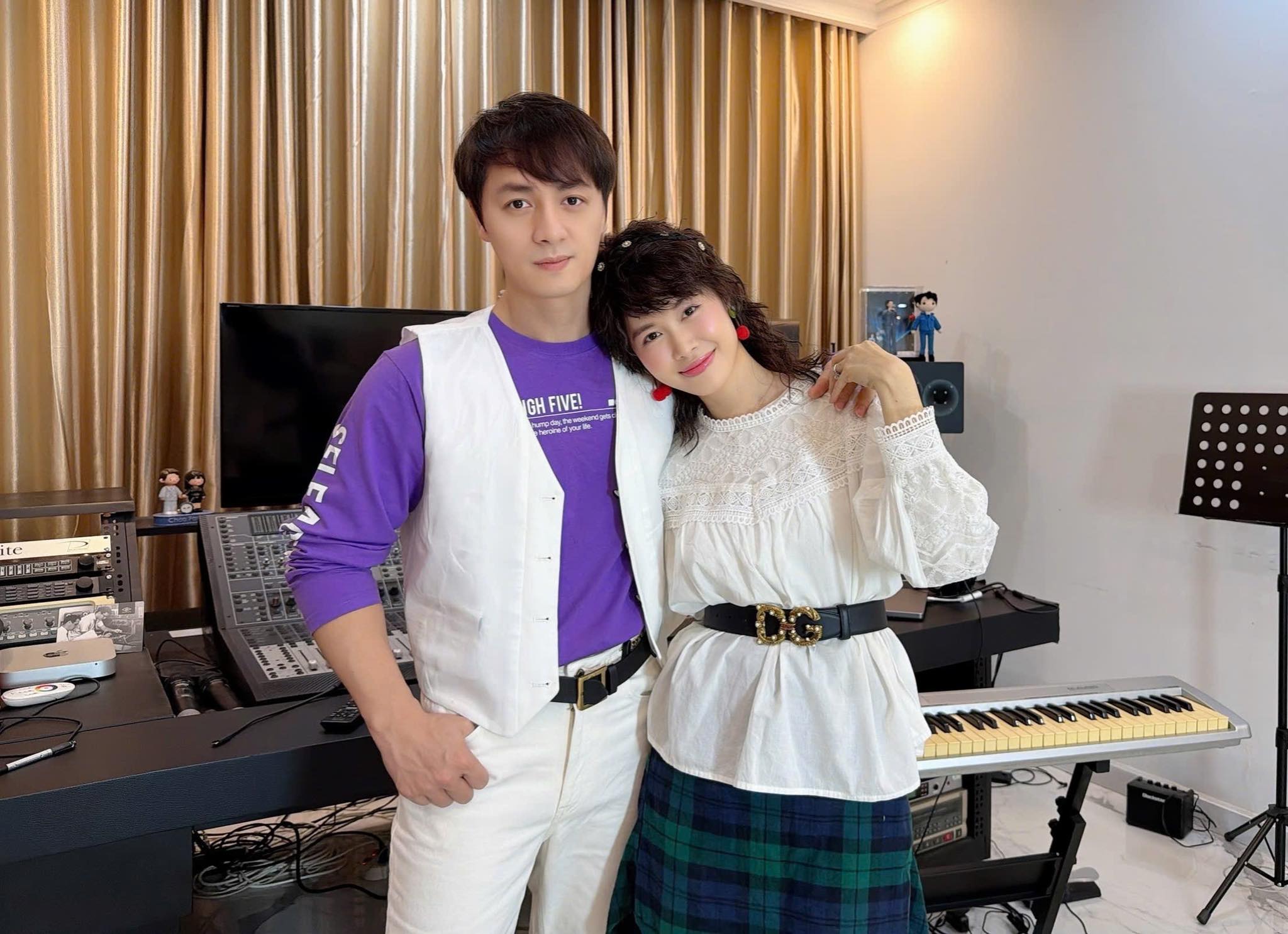 Vợ chồng Đăng Khôi kỷ niệm 2 thập kỷ bên nhau với bộ ảnh gây bão - Ảnh 3.