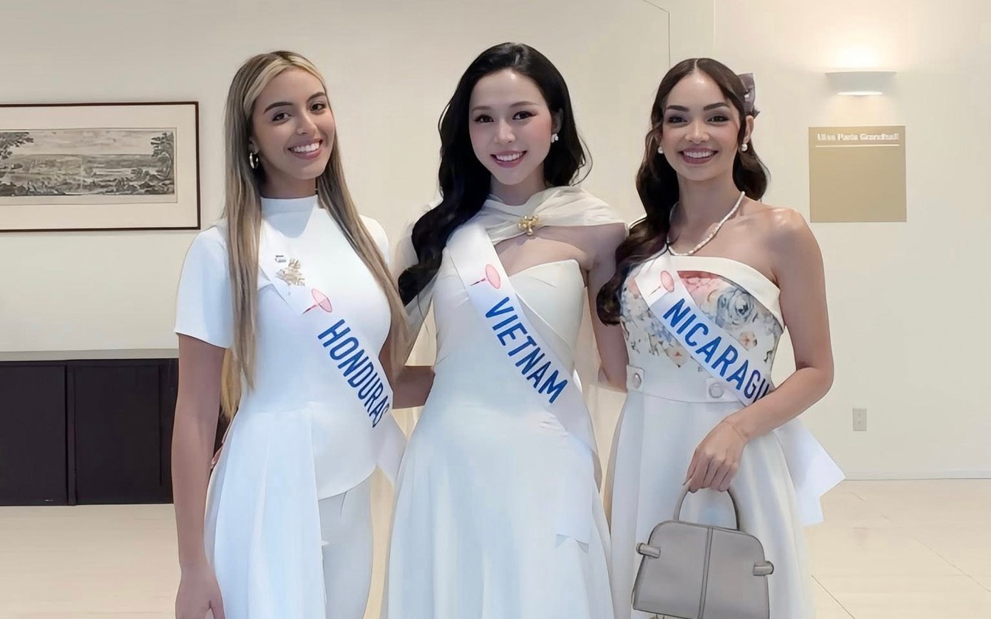 Kiều Duy gây tiếc nuối với trang phục dân tộc tại Miss International 2025 - Ảnh 1. Kiều Duy gây tiếc nuối với trang phục dân tộc tại Miss International 2025 - Ảnh 1.