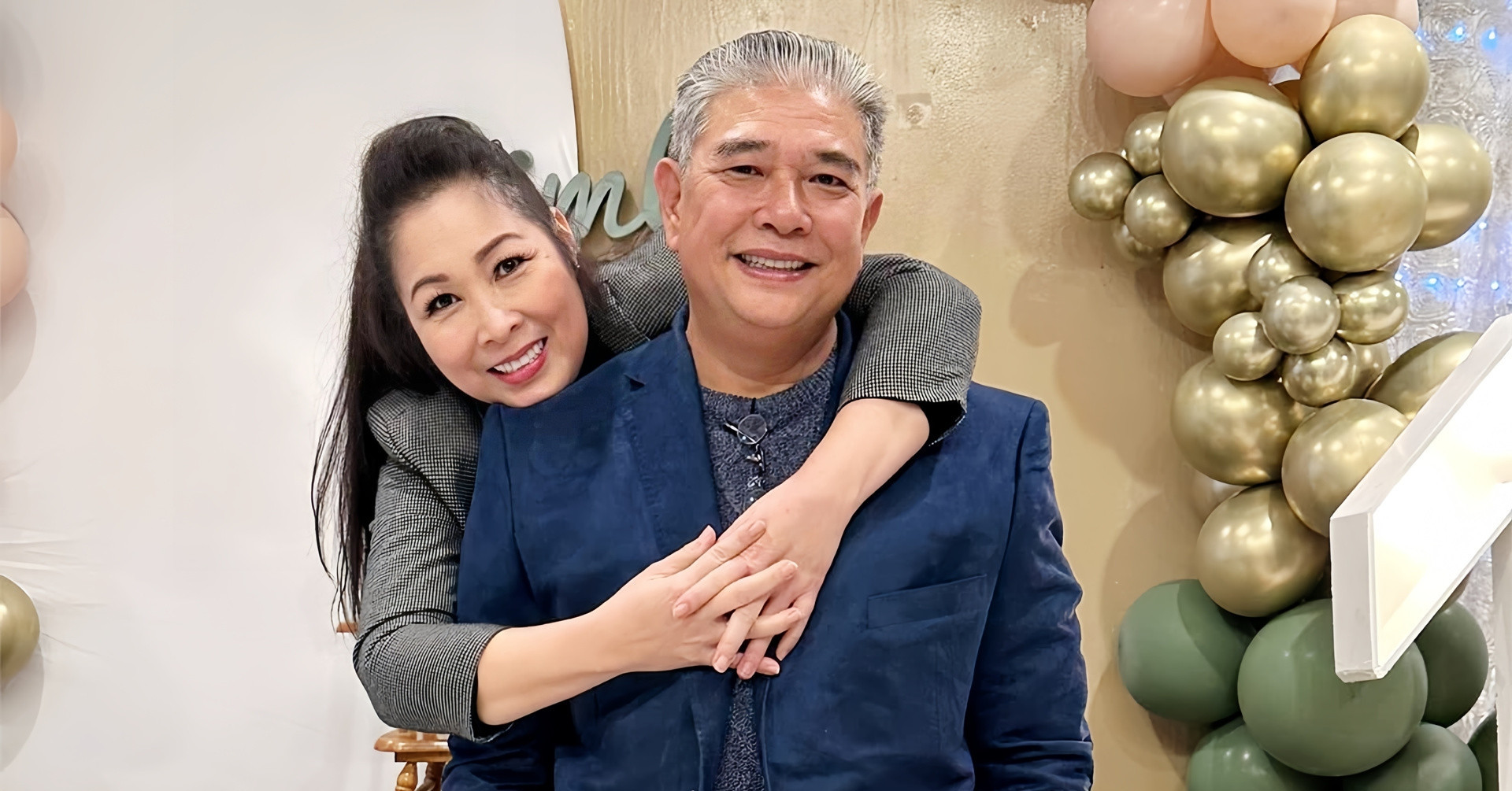 Vợ chồng Mạnh Trường rải đá thạch anh cho phong thủy biệt thự mới - Ảnh 12.