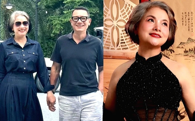 Nữ NSND Thu Quế mang h&agrave;m Đại t&aacute; v&agrave; m&aacute;i t&oacute;c bạc g&acirc;y sốt cộng đồng mạng - Ảnh 1.