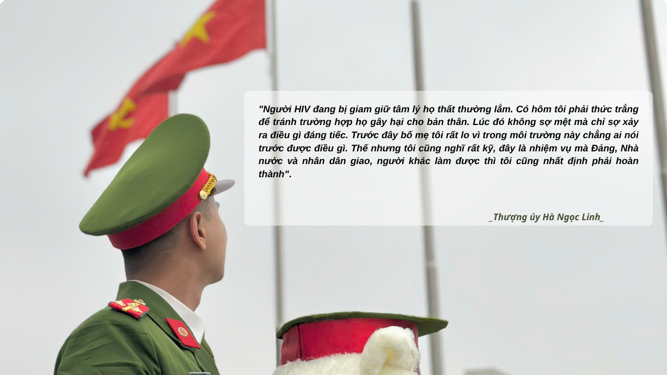 Giữ bình yên sau cánh cửa khép: Chuyện chưa kể về người lính đững giữa 'tâm bão' HIV/AIDS - Ảnh 7. Giữ bình yên sau cánh cửa khép: Chuyện chưa kể về người lính đững giữa 'tâm bão' HIV/AIDS - Ảnh 7.