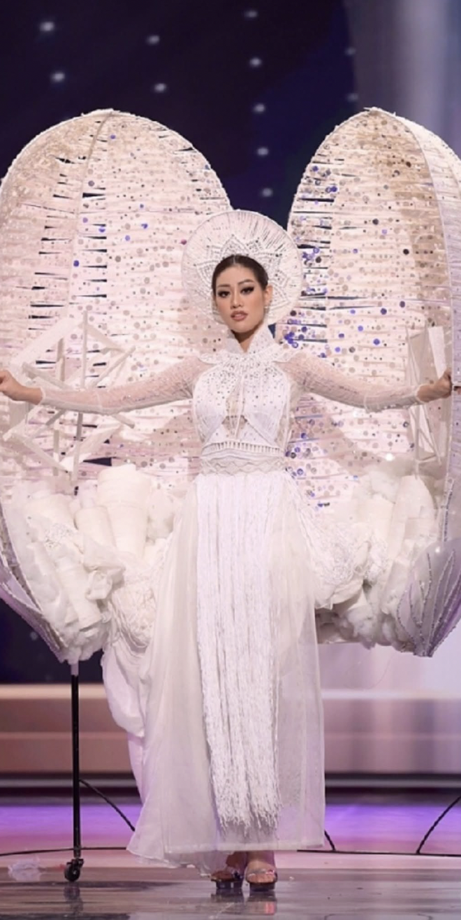 Hương Giang gây bất ngờ với trang phục dân tộc tại Miss Universe 2025 - Ảnh 13.