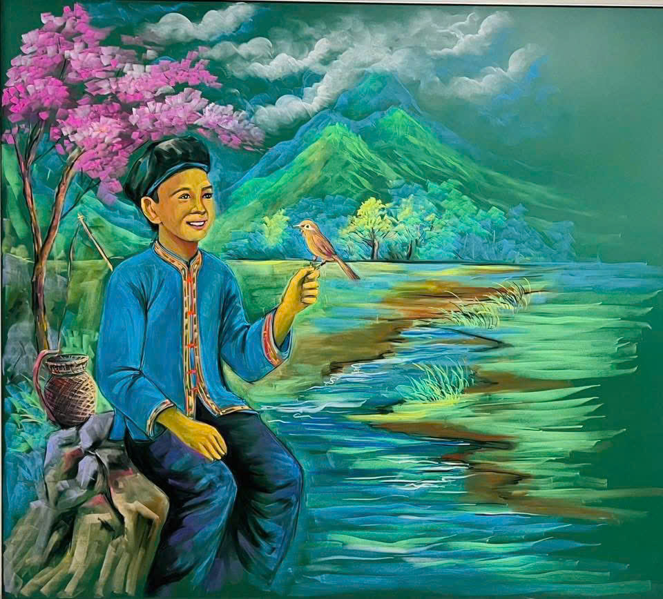 Người thầy có hơn 500 tranh phấn nổi tiếng gửi lời tri ân lực lượng CAND nhân ngày phòng, chống HIV/AIDS - Ảnh 16.