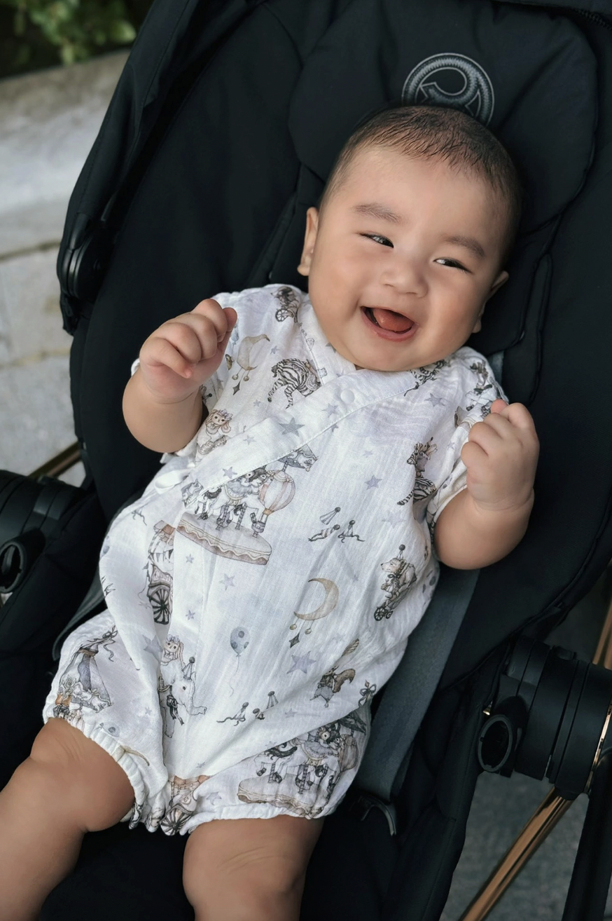 Bé Panda nhà MC Mai Ngọc ' đốn tim ' fan với nụ cười đáng yêu - Ảnh 5.