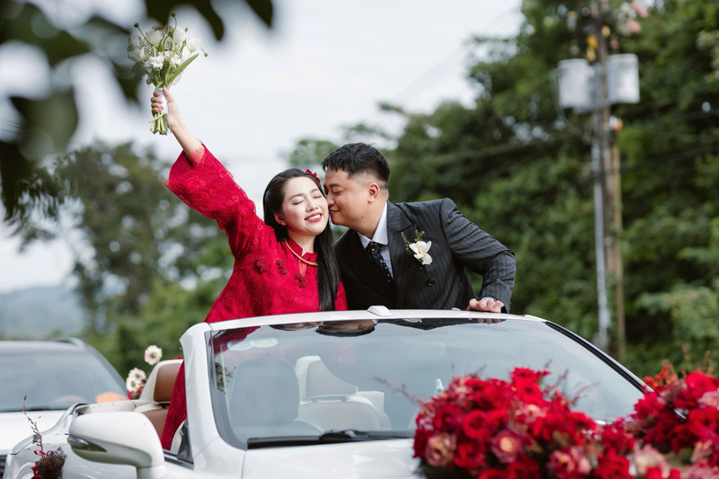 Chuyện cảm động sau khoảnh khắc chú rể 1 chân ở Lâm Đồng rạng rỡ đi đón dâu - Ảnh 5.