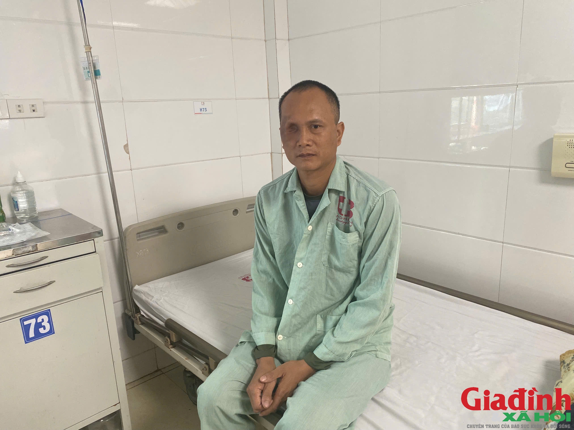 Người cha nghèo mắc bệnh ung thư não nuôi 3 con thơ, khẩn thiết cần sự chung tay giúp đỡ - Ảnh 1.