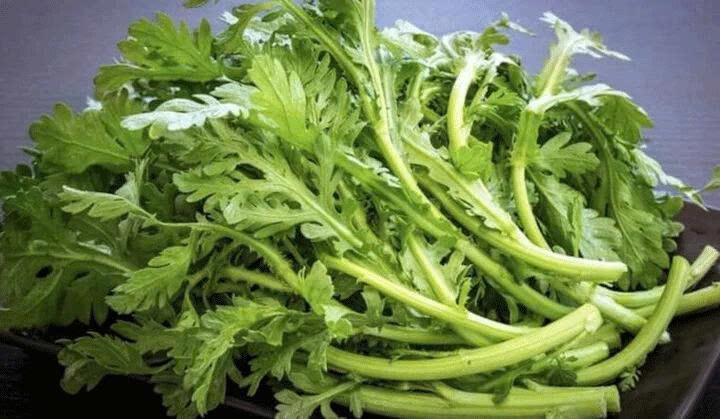 Rau cải cúc: Thực phẩm an thần , ổn định huyết áp và món ngon dễ chế biến - Ảnh 1.