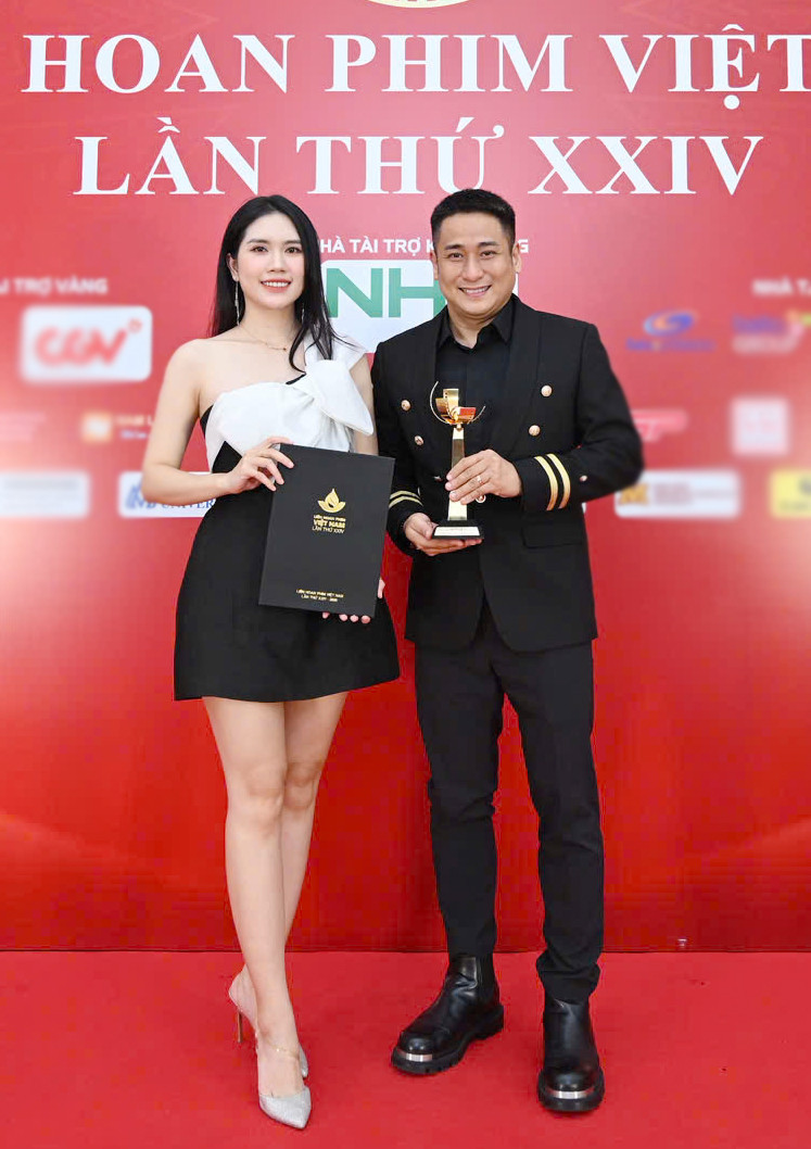 Niềm vui bất ngờ của diễn viên Minh Tiệp tại LHP Việt Nam 2025 - Ảnh 4.