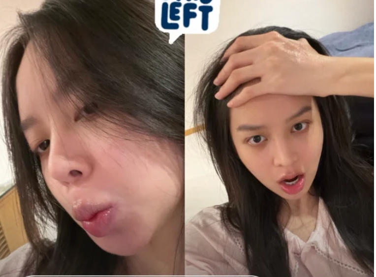 Mặt mộc gây sốc của Hoa hậu Thanh Thủy: Vẻ đẹp tự nhiên không cần trang điểm - Ảnh 3. Mặt mộc gây sốc của Hoa hậu Thanh Thủy: Vẻ đẹp tự nhiên không cần trang điểm - Ảnh 3.