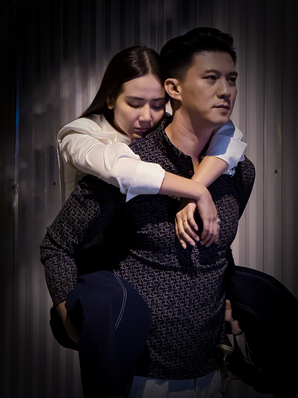 Hậu trường 'siêu lầy' của cặp đôi Phan Minh Huyền - Hà Việt Dũng trong 'Cách em 1 milimet' - Ảnh 2.