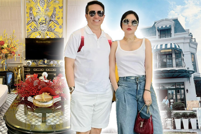 Có gì trong căn biệt thự "ở tạm" của vợ chồng Đoàn Di Băng?