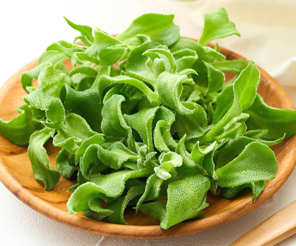 Rau kim cương: Lọai rau đắt đỏ được Ngọc Trinh ưa chuộng cho thực đơn ăn uống - Ảnh 1. Rau kim cương: Lọai rau đắt đỏ được Ngọc Trinh ưa chuộng cho thực đơn ăn uống - Ảnh 1.