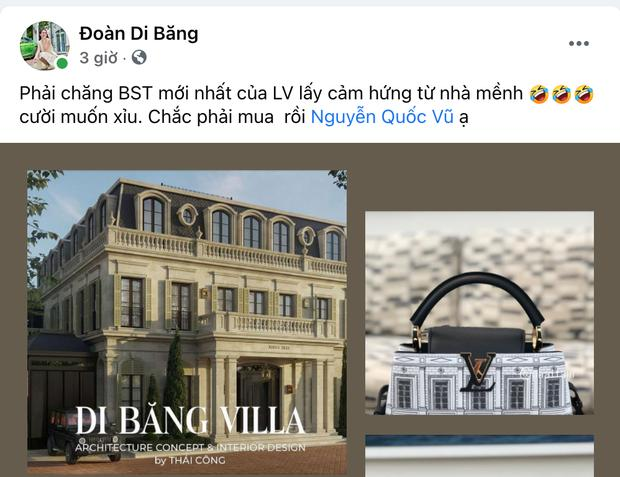 Hài như cách Đoàn Di Băng khoe đồ hiệu: Mua Louis Vuitton vì bắt chước biệt thự 400 tỷ nhà mình?- Ảnh 3.