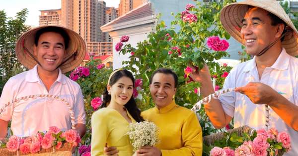 Vườn hồng "bạc tỷ" của vợ chồng MC Quyền Linh khiến nhiều người cả đời mơ ước