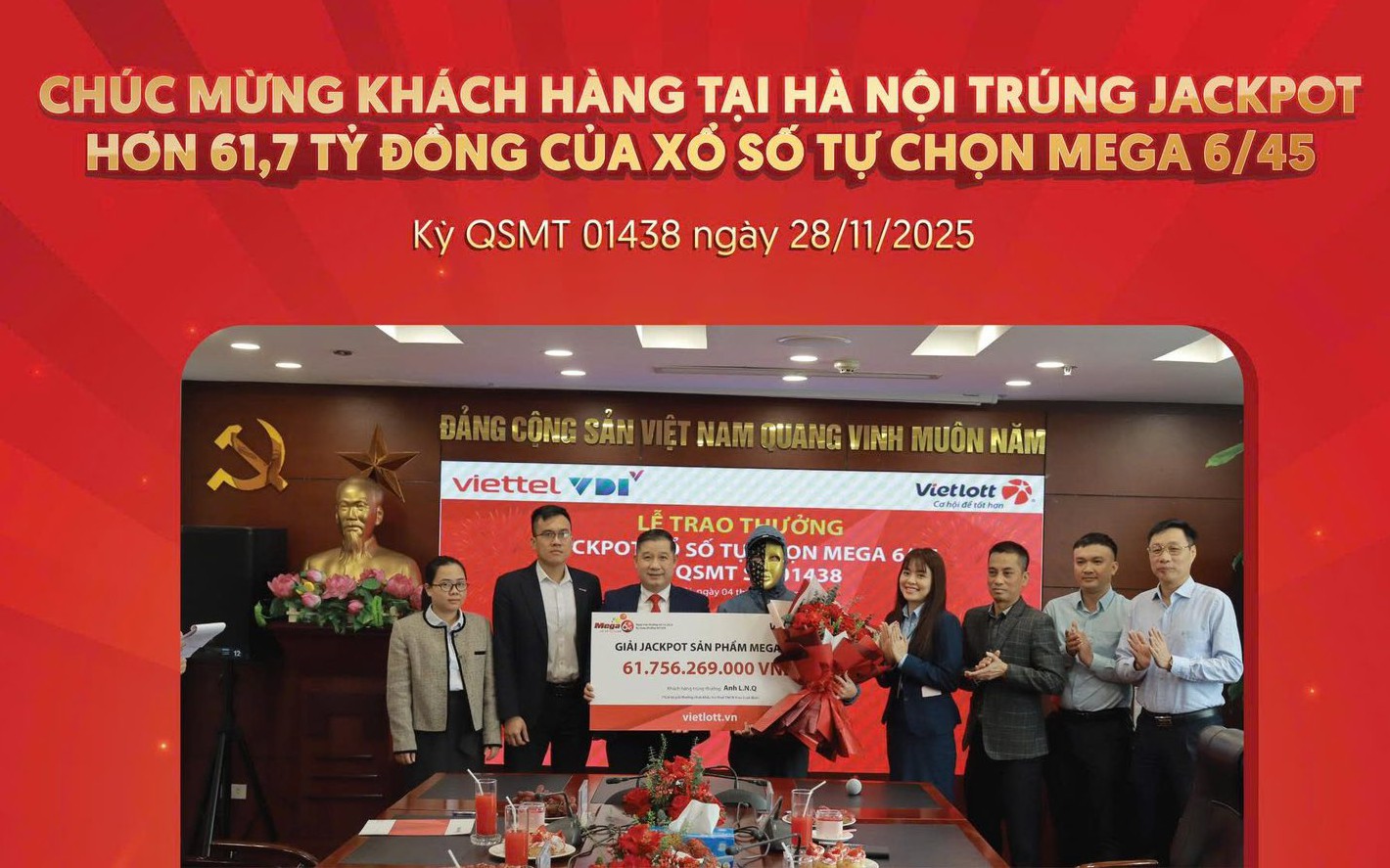 Người trúng hơn 60 tỷ đồng Vietlott chia sẻ ‘bí kíp’ giúp tiền tỷ về tay